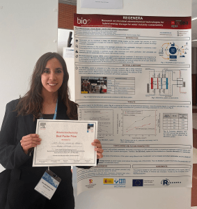Ana J. Vega de Armas, awarded at BES2024 Symposium